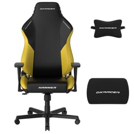 Игровое компьютерное кресло DXRacer Hammer series, Black/Yellow (GC/LHE23LTA/NY) фото