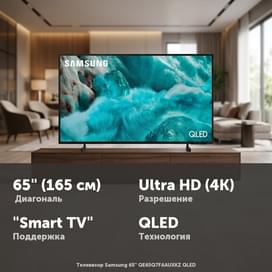 Телевизор Samsung 65'' QE65Q7FAAUXKZ QLED фото