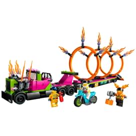 LEGO City Stunt Truck and Fire Ring Challenge конструкторы (LEGO 60357) фото