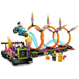 LEGO City Stunt Truck and Fire Ring Challenge конструкторы (LEGO 60357) фото