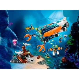 LEGO City Deep Sea Research Submarine конструкторы (LEGO 60379) фото