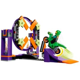 LEGO City Stunt Challenge with Slide and Ring конструкторы (LEGO 60359) фото