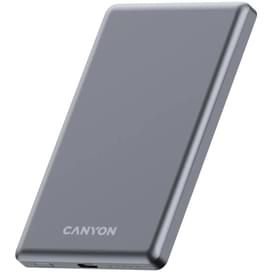 Внешний аккумулятор Canyon Power bank slim Magsafe 5000 mAh (CNS-CPB505DG), Grey фото