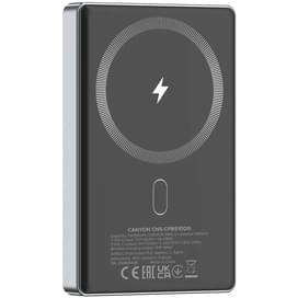 Внешний аккумулятор Canyon Power bank slim Magsafe 10000 mAh (CNS-CPB510DG), Grey фото