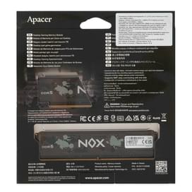 DDR5 DIMM 32GB(16GBx2)/5200Mhz Apacer NOX Black [AH5U32G52C522MBAA-2] жедел жадысы фото