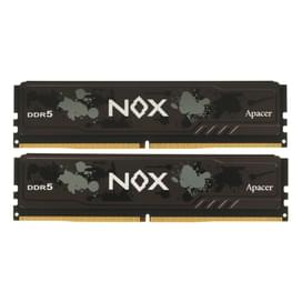 DDR5 DIMM 32GB(16GBx2)/5600Mhz Apacer NOX Black [AH5U32G56C522MBAA-2] жедел жадысы фото