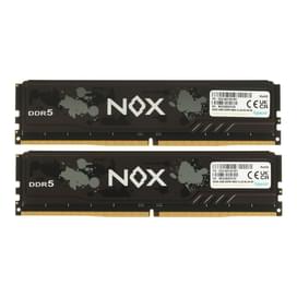 DDR5 DIMM 32GB(16GBx2)/5600Mhz Apacer NOX Black [AH5U32G56C522MBAA-2] жедел жадысы фото