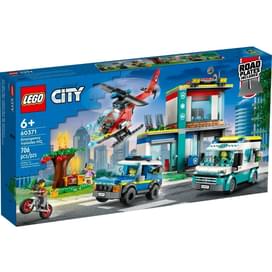 LEGO City Rescue Vehicle Control Center конструкторы (LEGO 60371) фото