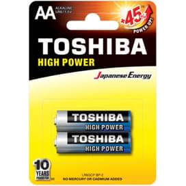 Батарейка AA/LR6GCP 2шт Toshiba High Power Alkaline (TA 4904530592720) фото