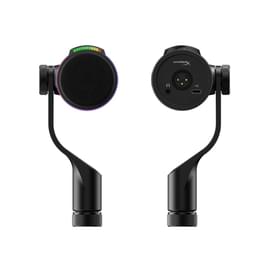 HyperX FlipCast B2CM1AA динамикалық микрофоны, қара түсті фото