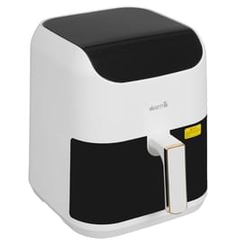 Deerma Air Fryer DEM-KZ130W аэрогрилі, Ақ/Қара фото