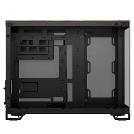 Кейс Corsair 2500X Dual Chamber Black/Walnut Wood MidTower, window, mATX [CC-9011286-WW] фото