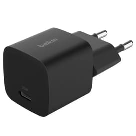 Belkin 25W USB-C PD қуат адаптері, Қара (WCA012KQBK) фото