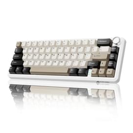 Игровая клавиатура беспроводная Attack Shark X66, Cheese White фото