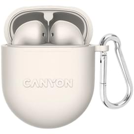 Беспроводные наушники CANYON headset TWS-6 Beige (CNS-TWS6BE) фото