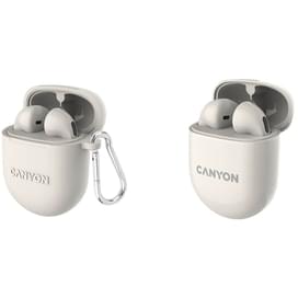 Беспроводные наушники CANYON headset TWS-6 Beige (CNS-TWS6BE) фото