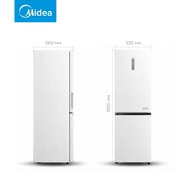 Холодильник Midea MDRB473MGF01OM No Frost 346 л Белый фото