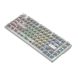 Клавиатура игровая Bloody MS76, Crystal White фото