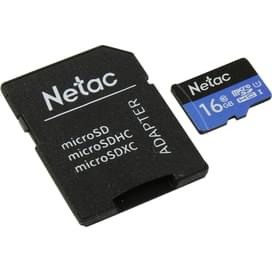 Карта памяти Netac P500 16 ГБ microSDHC Class 10 фото