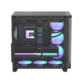 Кейс Formula V Crystal U2 Floe MidTower, window, Black ATX 4x120mm FAN [Crystal U2 Floe Black] фото