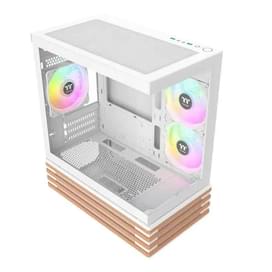 Кейс Thermaltake View 170 WS ARGB Snow MiniTower, window, White mATX 3x120mm FAN [CA-1Z4-00M6WN-WS] фото