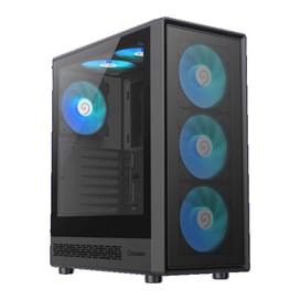 Кейс GameMax Storm 2 AB MidTower, window, Black ATX 3x120mm FAN [1115-3803R0006] фото