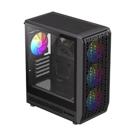 GameMax Forge COC MiniTower, window, Black mATX 2x140mm FAN [1117-3701R0005] кейсі фото