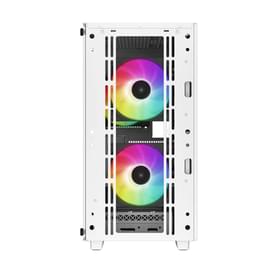 DeepCool CC360 WH ARGB MiniTower, window, White mATX 3x120mm FAN [R-CC360-WHAPM3-G-1] кейсі фото