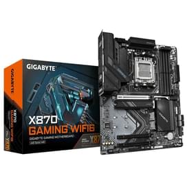 Материнская плата Gigabyte X870 GAMING WIFI6 AM5 4DDR5 PCI-E 3x16 (HDMI+2USB4 Type-C) ATX фото