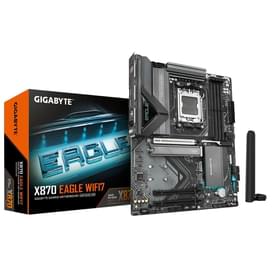 Материнская плата Gigabyte X870 EAGLE WIFI7 AM5 4DDR5 PCI-E 3x16 (HDMI+2USB4 Type-C) ATX фото