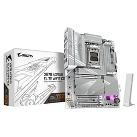 Материнская плата Gigabyte X870 AORUS ELITE WIFI7 ICE AM5 4DDR5 PCI-E 3x16 (HDMI+2USB4 Type-C) ATX фото
