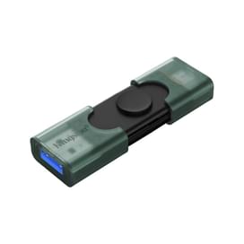 USB Флешка 128GB DTDEG2 Kingston USB-A/USB-C Green [DTDEG2/128GB] фото
