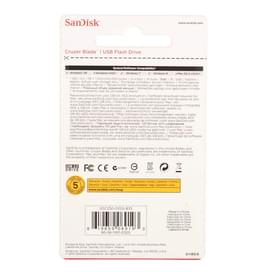 USB флеш-накопитель 32GB SanDisk Cruzer Blade USB 2.0 [SDCZ50-032G-B35] фото