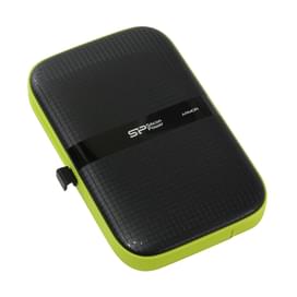 Внешний HDD 2.5" 1TB Silicon Power Armor A60 USB 3.2 Gen 1 Black/Green [SP010TBPHDA60S3K] фото