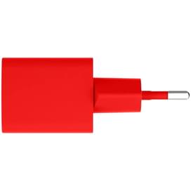 Адаптер и кабель ttec GAN 20W PD Travel Fast Charger + USB-C - USB-C 3A Cable 120cm, Neon Red (2SCG20CNR) фото