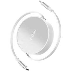 Кабель ttec USB-C to USB-C Mini Retractable 100W PD/QC 120cm Fast Charge Cable Lunar Shine (2DK65G) фото
