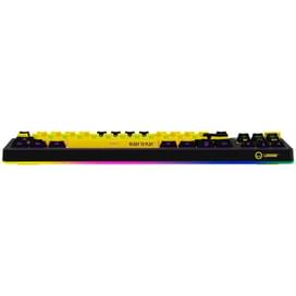 Игровая клавиатура беспроводная Lorgar Pro KBP70TKLW, Black/Yellow фото