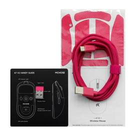 Игровая мышь беспроводная MCHOSE A7 V2 Ultra Plus, Rose Red (MC-A7V2-11) фото