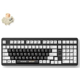 Игровая клавиатура беспроводная MCHOSE UT98-1, Black/White (UT98-1) фото
