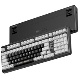 Игровая клавиатура беспроводная MCHOSE UT98-1, Black/White (UT98-1) фото