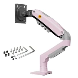 Кронштейн настольный для 1 монитора North Bayou F80-XJ 17"-30" 2-9кг VESA 100 Pink [F80-XJ Pink] фото