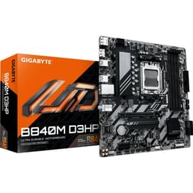 Материнская плата Gigabyte B840M D3HP AM5 4DDR5 1xPCI-Ex16 (HDMI+DP) mATX фото