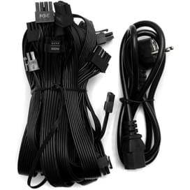 1000W Genin ATX 80+ Black [GENPSU1000K] қуат блогы фото