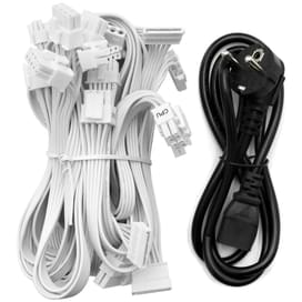 1000W Genin ATX 80+ White [GENPSU1000W] қуат блогы фото
