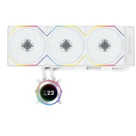 Система жидкостного охлаждения для CPU Lian Li HydroShift II LCD-C 360 CL 2.1" IPS White фото
