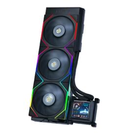 Система жидкостного охлаждения для CPU Lian Li HydroShift LCD 360 Fanless 2.88" IPS Black фото