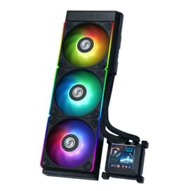 Система жидкостного охлаждения для CPU Lian Li HydroShift LCD 360 Fanless 2.88" IPS Black фото
