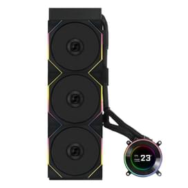 Система жидкостного охлаждения для CPU Lian Li HydroShift II LCD-C 360 CL 2.1" IPS Black фото