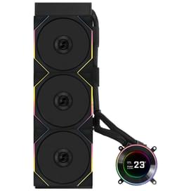 Lian Li HydroShift II LCD-C 360 TL 2.1" IPS Black CPU сұйық салқындату жүйесі фото
