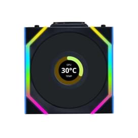 Кулер для кейса Lian Li UNI FAN SL Wireless LCD 1.6" Reverse ARGB Black 120mm x 1 Pack 1900rpm фото